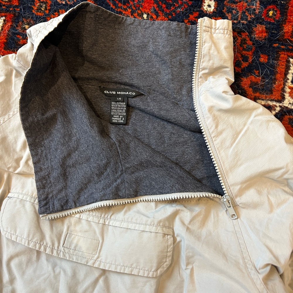 Vintage Club Monaco Cross-Zip Jacket - Picture 3 of 7